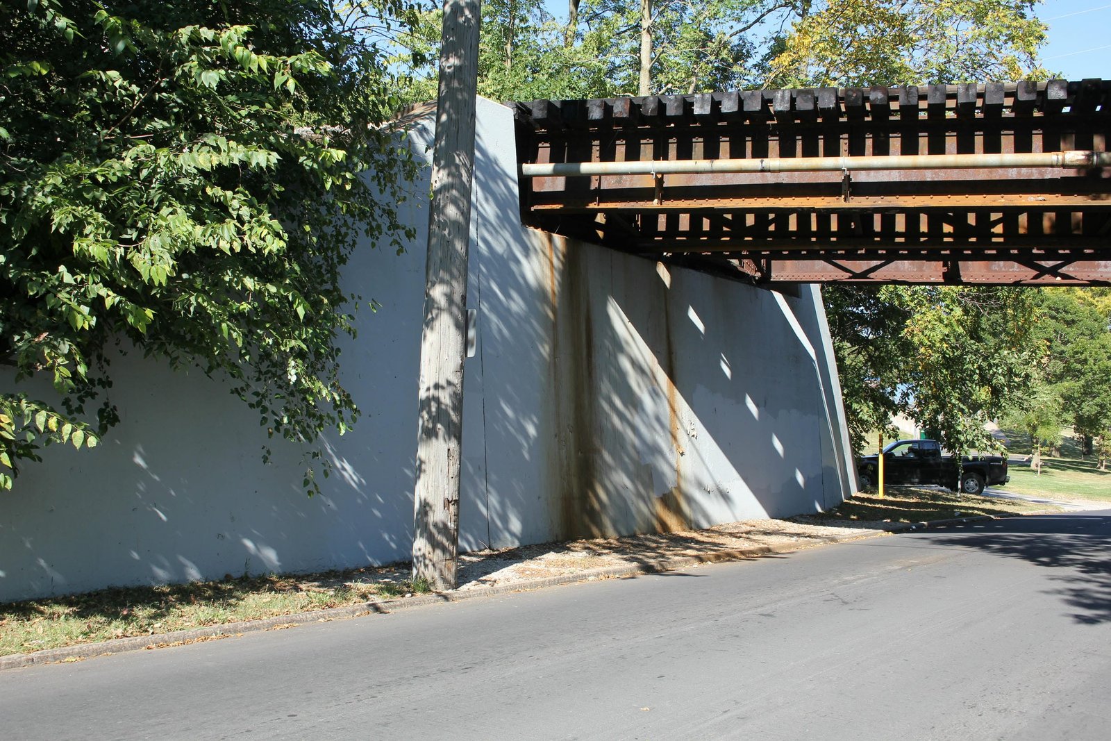 West abutment